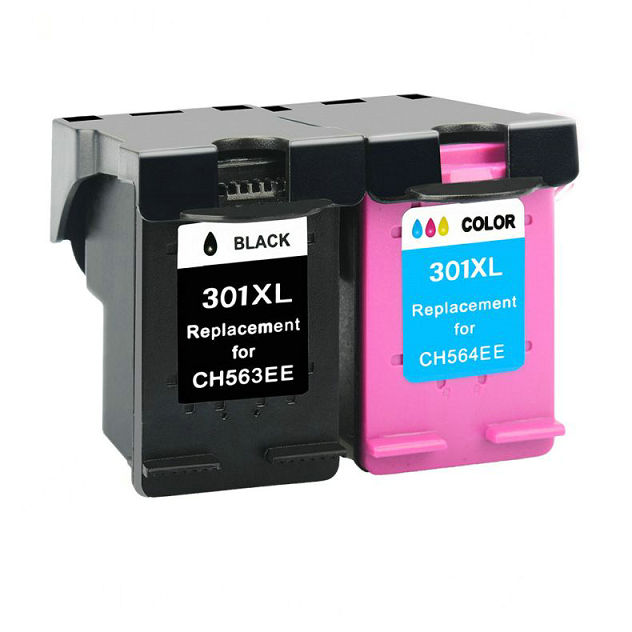 Re-manufactured Ink Cartridge Compatible for HP 301 301XL INK DeskJet 1050 2050 3050 2150 1510 2540 Printer Full