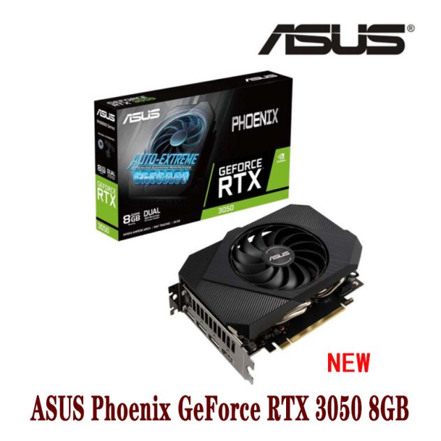 ASUS Phoenix GeForce RTX 3050 8GB RTX 3050 Support AMD Intel Desktop CPU LHR NEW